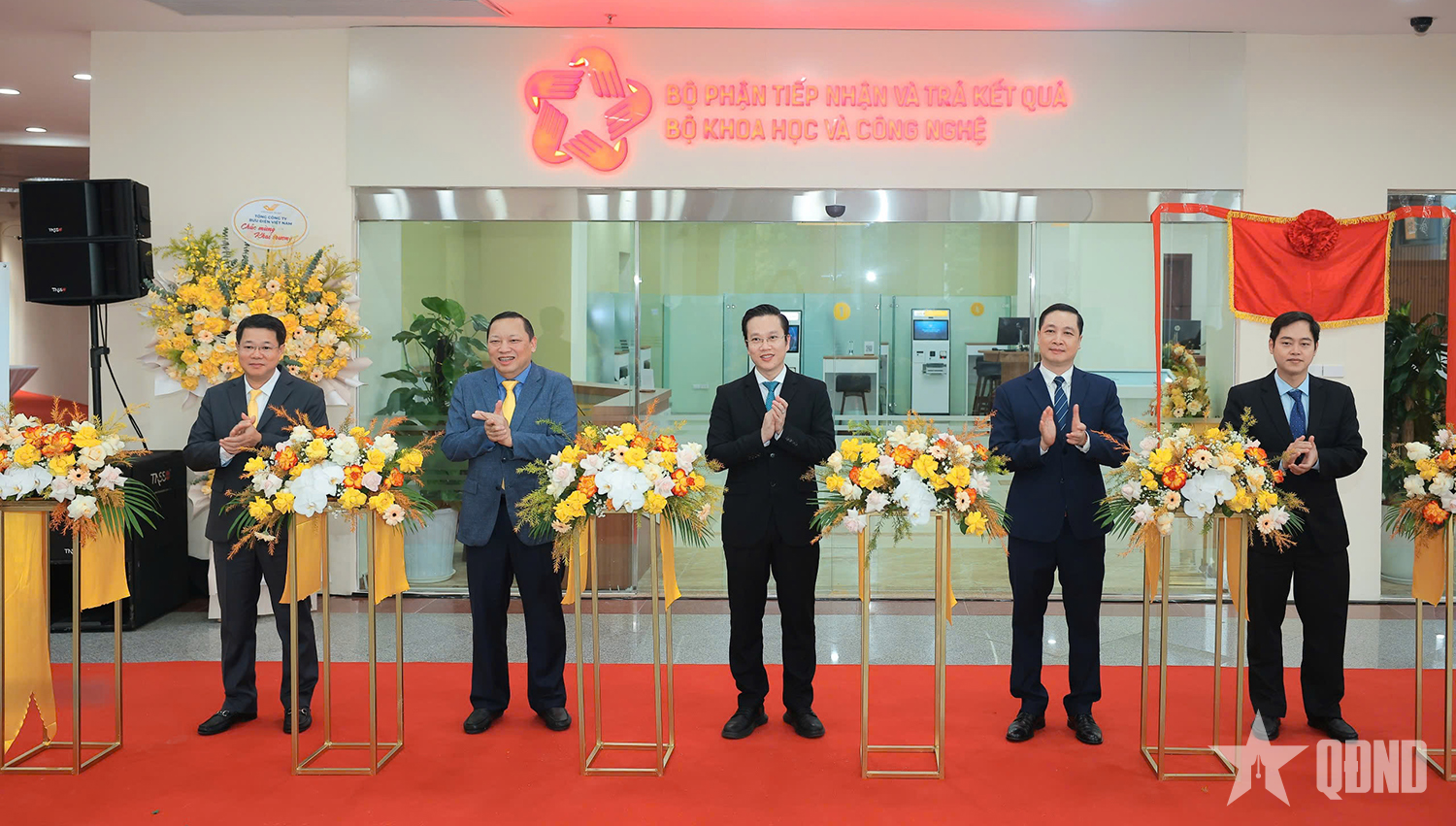 Khai trương bộ phận một cửa tập trung Bộ Khoa học và Công nghệ